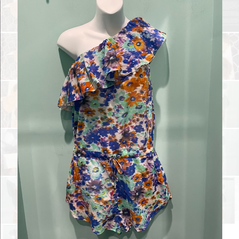 Stella McCartney one shoulder romper